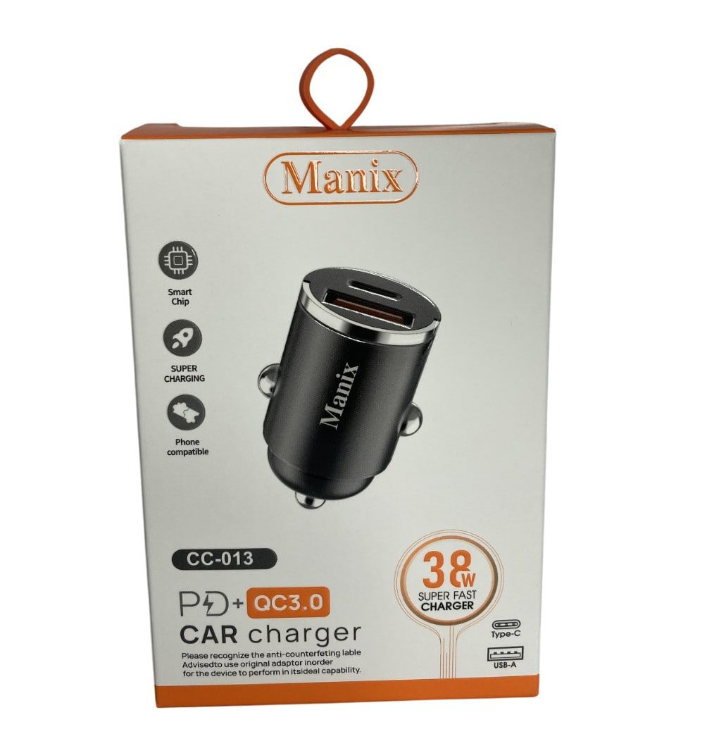 شارژر فندکی مانیکس مدل Manix CC-013 شارژر فندکی مانیکس مدل Manix CC-013