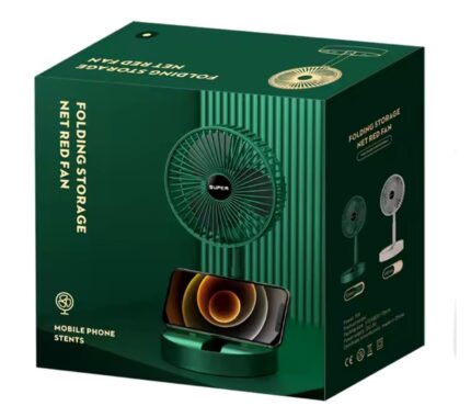 پنکه رومیزی تلسکوپی تاشو قابل حمل