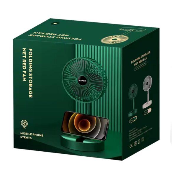 پنکه رومیزی تلسکوپی تاشو قابل حمل