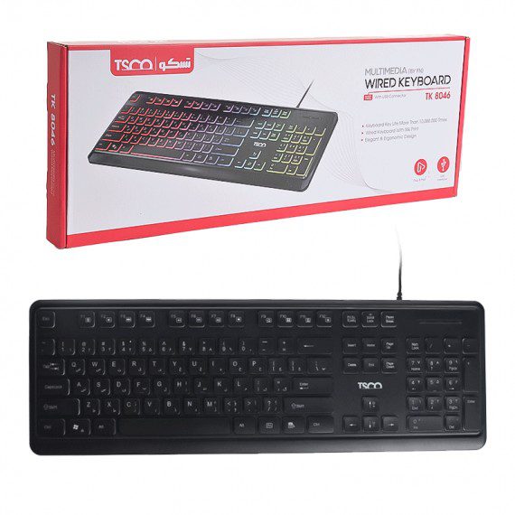 کیبورد تسکو مدل TK8046