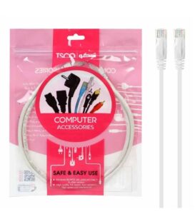 کابل شبکه تسکو TNC610 CAT6 CCU طول ۱ متر