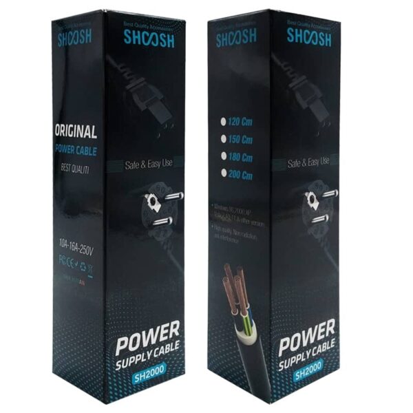 کابل برق کامپیوتر شوش مدل SH2000 - طول 1.8 متر