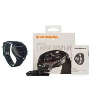 *(ساعت هوشمند ریورسانگ با صفحه نمایش گرد مدل Motive 7C SW71)*
