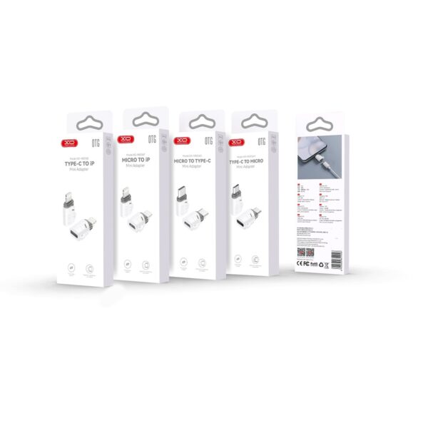 تبدیل OTG ایکس او USB-C به Lightning مدل XO-NB256E