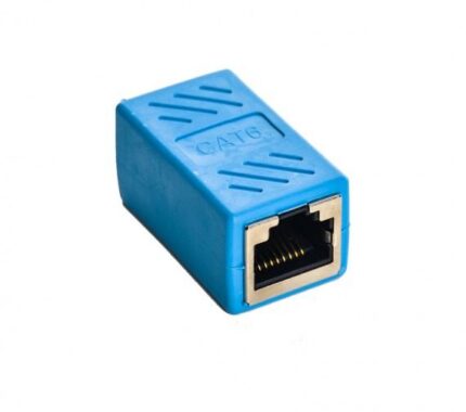 برل شبکه دو سر ماده فلزی آبی