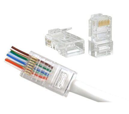 سوکت شبکه AMP RJ45 CAT5/Cat6 UTP