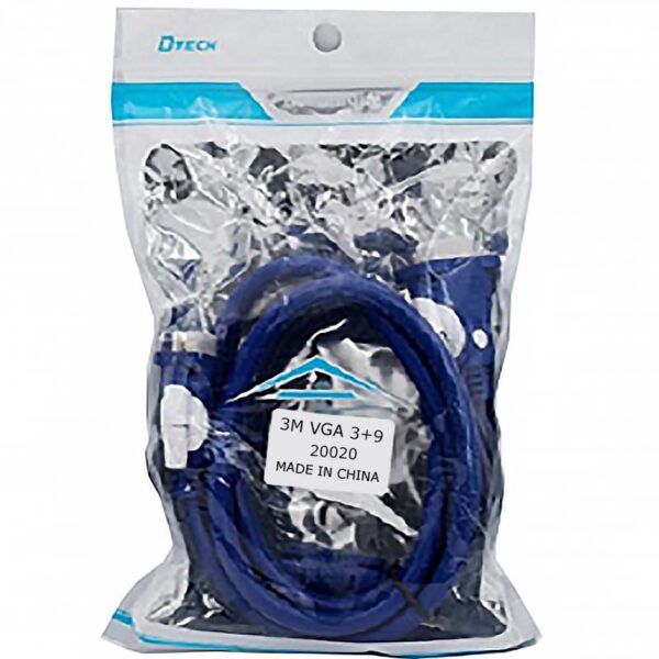 کابل 9+3 VGA طول 1.5 متر برند D-TECH