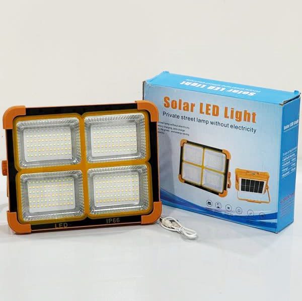 پروژکتور شارژی خورشیدی 1000 وات LED