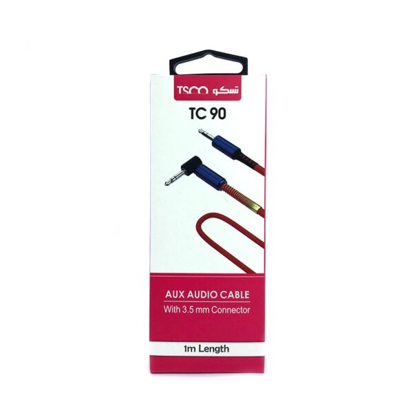 کابل AUX تسکو مدل TC 90 به طول 1 متر