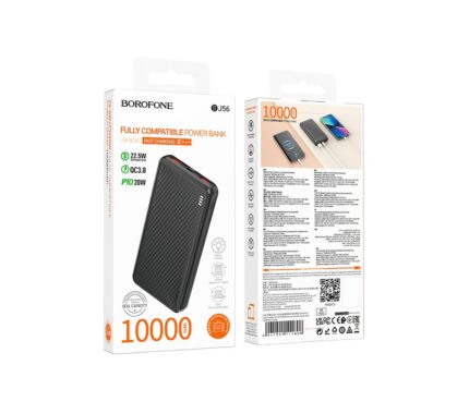 پاوربانک بروفون مدل BJ56 ظرفیت 10000 میلی‌ آمپر