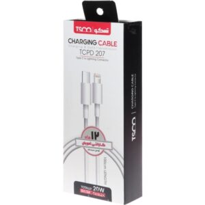 کابل شارژ لایتنینگ تسکو مدل TCPD 207