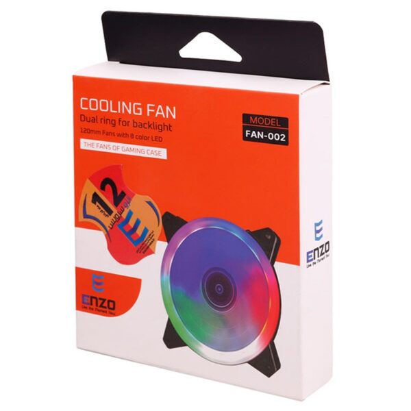 فن کیس گیمینگ انزو مدل FAN-002