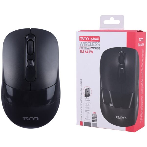 ماوس بی سیم تسکو مدل TM 641W