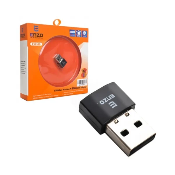 دانگل شبکه بی سیم انزو مدل EW86 بدون آنتن
