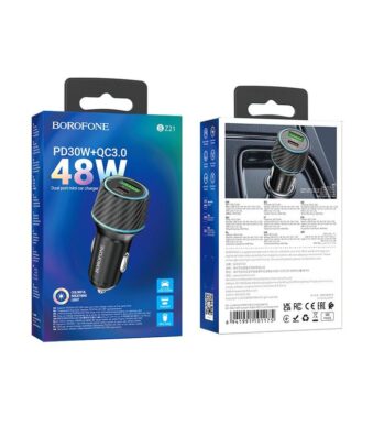 شارژر فندکی ۴۸ وات بروفون مدل BZ21