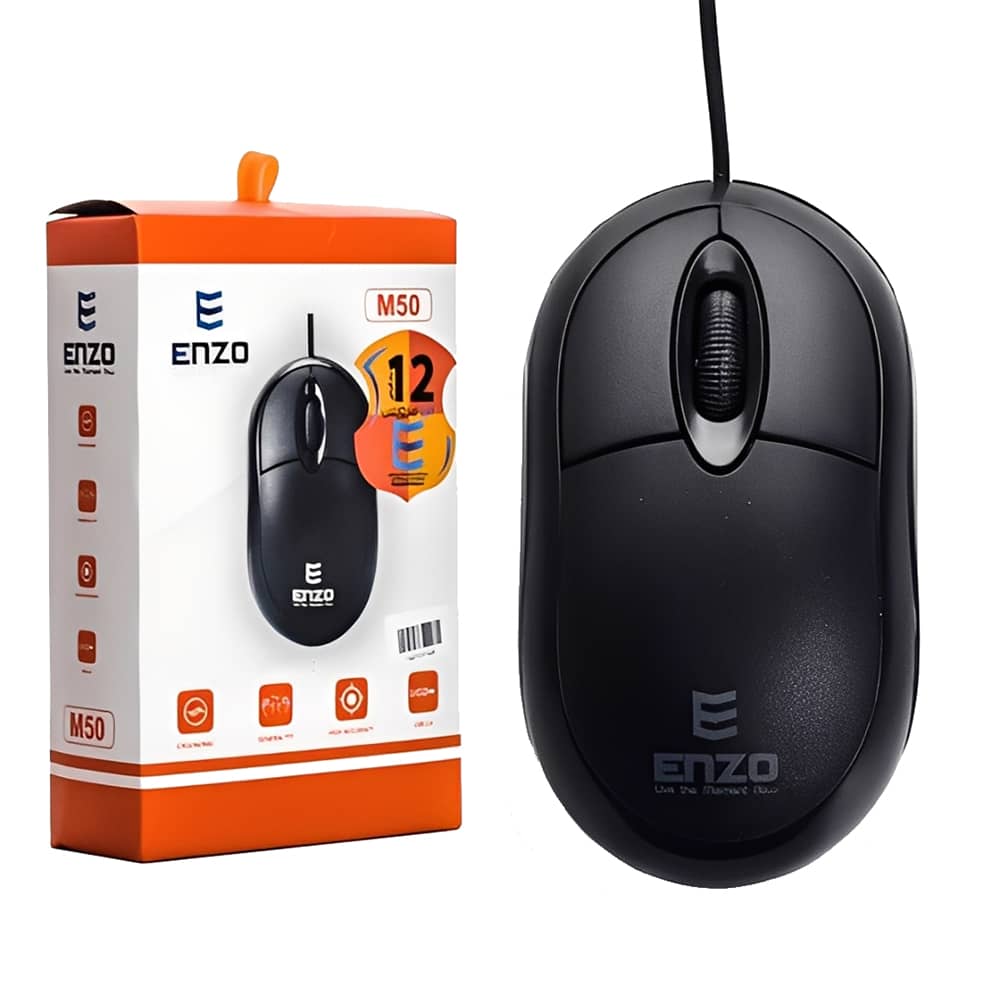 موس باسیم انزو مدل M50 موس باسیم انزو مدل M50 - Image 1