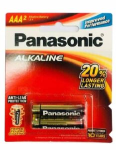 باتری نیم‌قلم آلکالاین پاناسونیک تایلندی