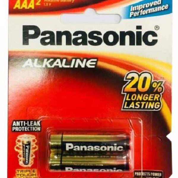 باتری نیم‌قلم آلکالاین پاناسونیک تایلندی