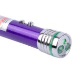 لیزر پوینتر 3 کاره با قلاب جاکلیدی (لیزر، چراغ قوه، فلشر)