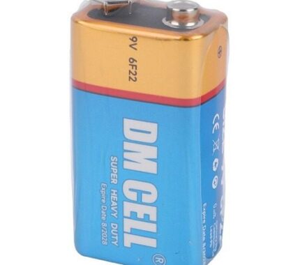 باتری کتابی شیرینگ DM Cell مدل 6F22-9V