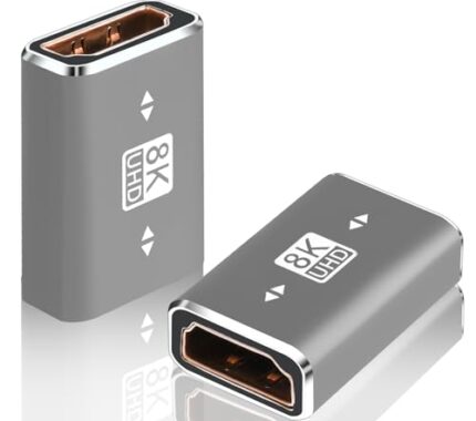 تبدیل فلزی دو سر مادگی HDMI 8K