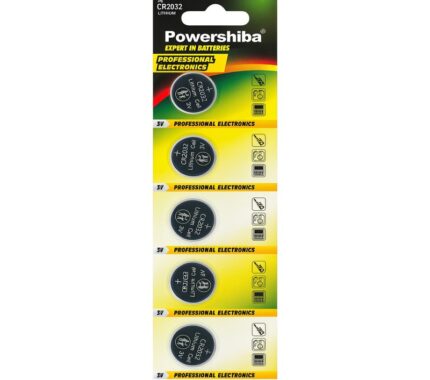 باتری سکه‌ای پاورشیبا 2032