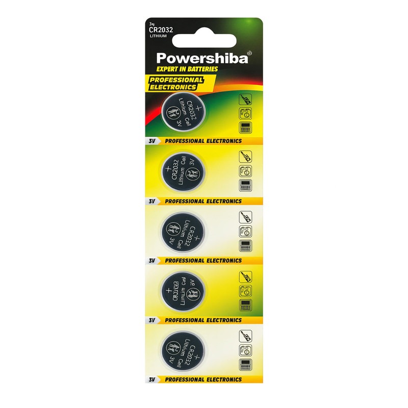 باتری سکه‌ای پاورشیبا مدل 2032