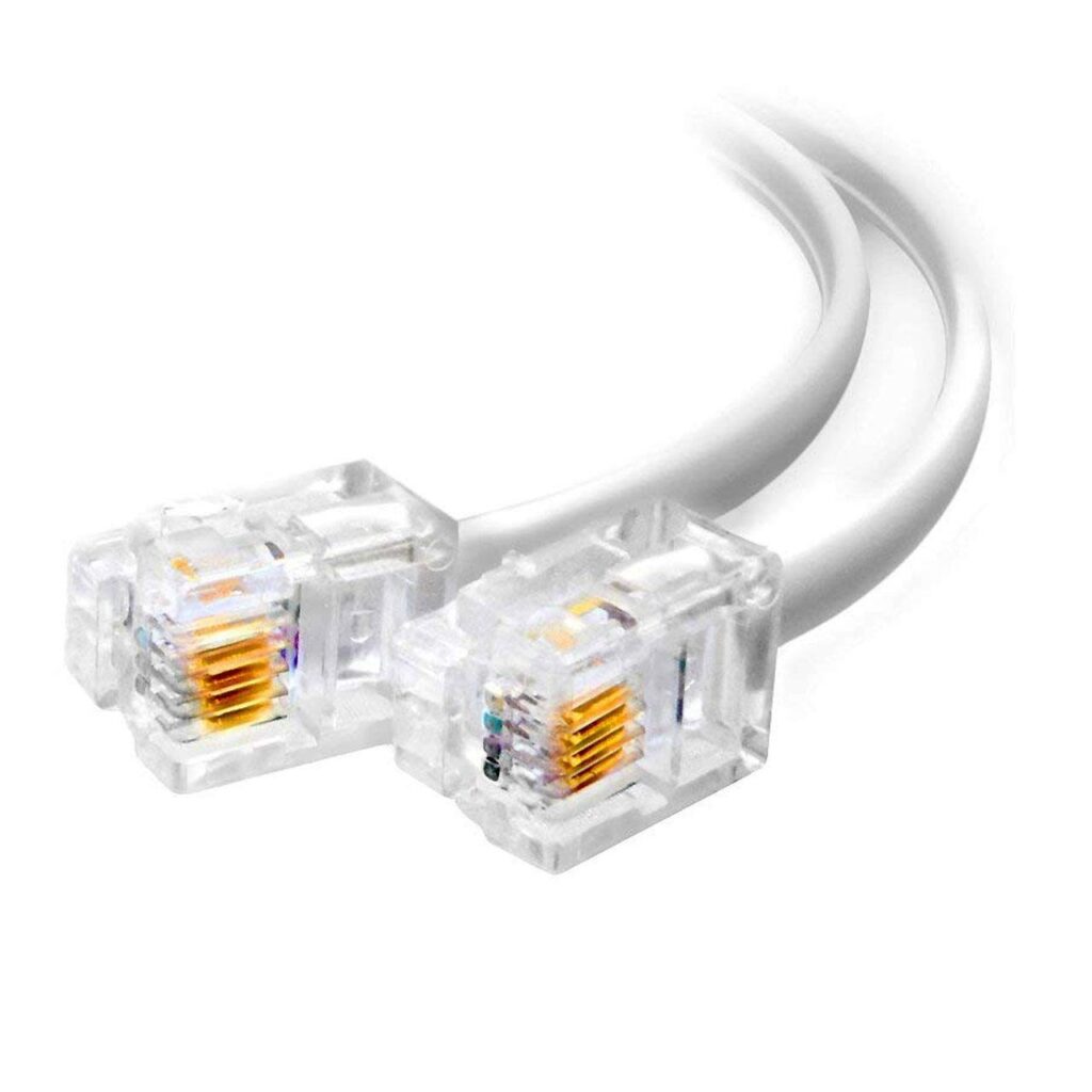 کابل تلفن RJ-11 (2 و 15) متری