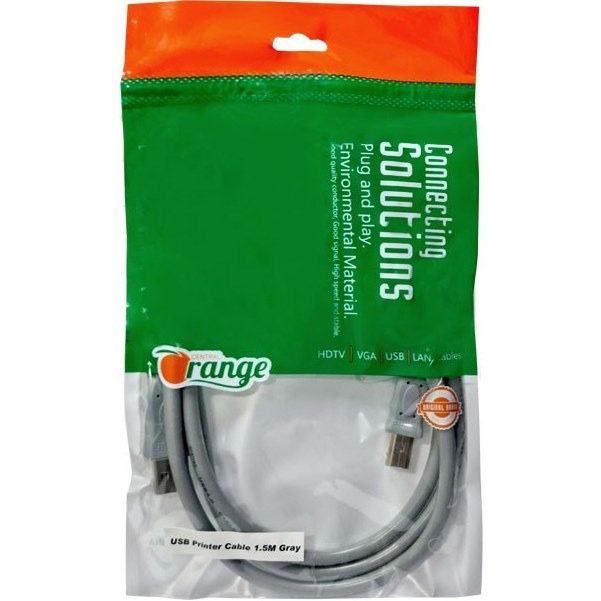 کابل پرینتر اورنج ORANGE طول 1.5 متر (طوسی)