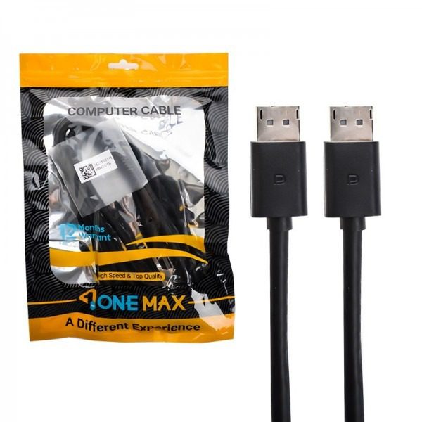 کابل DisplayPort وان مکس (ONE MAX) طول 1.8 متر
