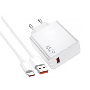 شارژر 67 وات شیائومی MDY-12-EZ به همراه کابل (اصلی)