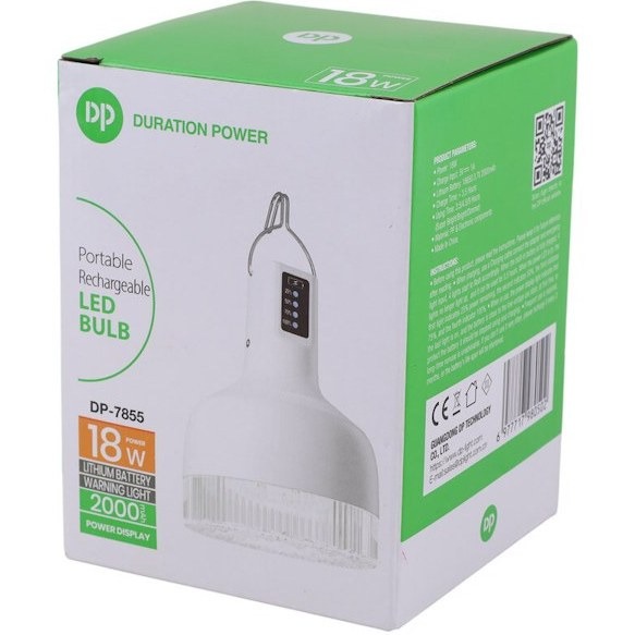 لامپ شارژی دی پی مدل DP-7855