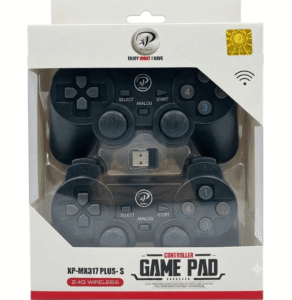 دسته بازی دوبل شوک دار بی سیم XP-MX317 PLUS-S